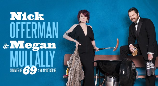 nick-offerman-megan-mullally-summer-of-69-no-apostrophe